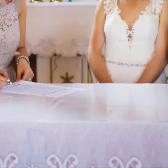 Beautiful Jeweled Bridal Belt - Picture 2 of 3